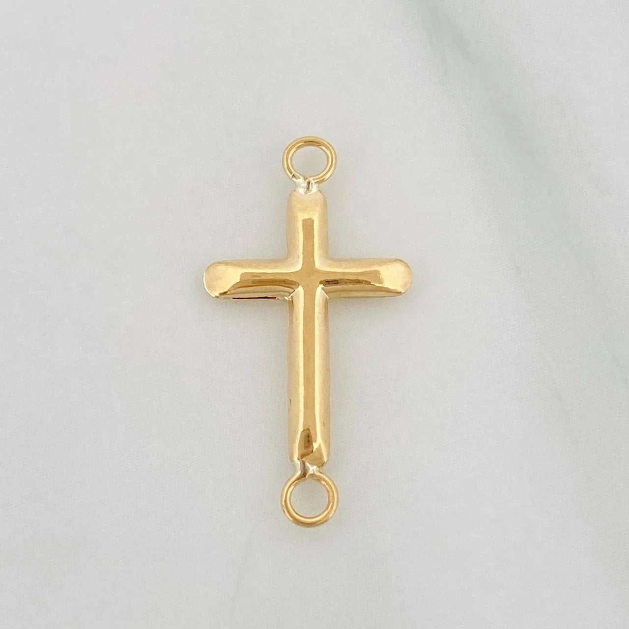 Cross Charm 0.35g / 3/4 in Yellow Gold 18K