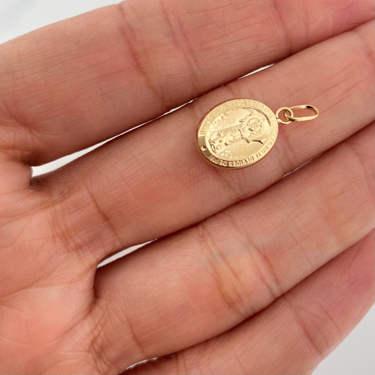 Pendant Divine Child 0.6g / 3/4 in Yellow Gold 18K