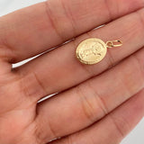 Dije Divino Niño 0.6g / 3/4 in Oro Amarillo 18K