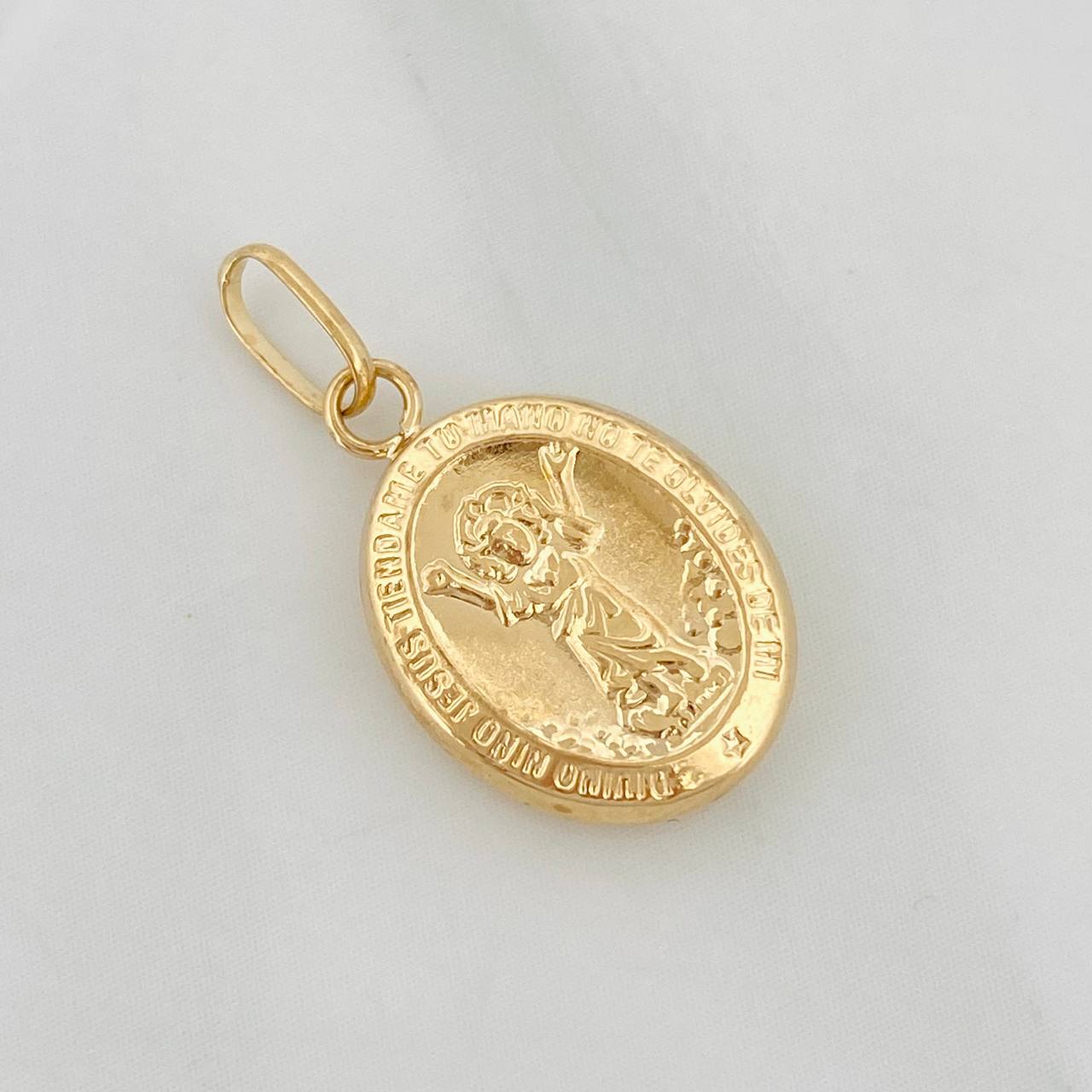 Pendant Divine Child 0.6g / 3/4 in Yellow Gold 18K