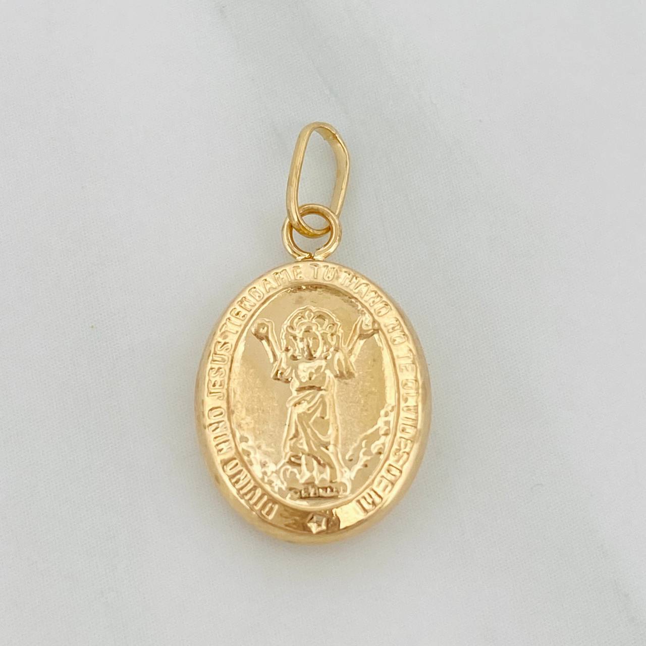 Pendant Divine Child 0.6g / 3/4 in Yellow Gold 18K