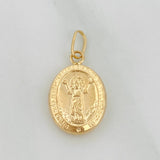 Pendant Divine Child 0.6g / 3/4 in Yellow Gold 18K