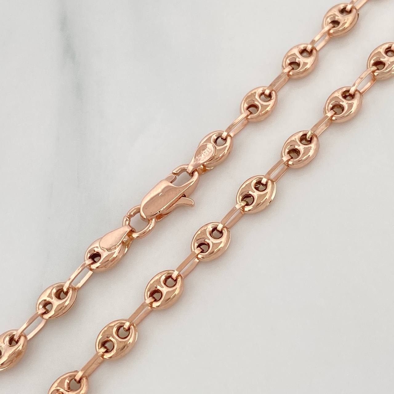 Cadena GC 6.45g / 20 in / 3.8mm Oro Rosa 18K