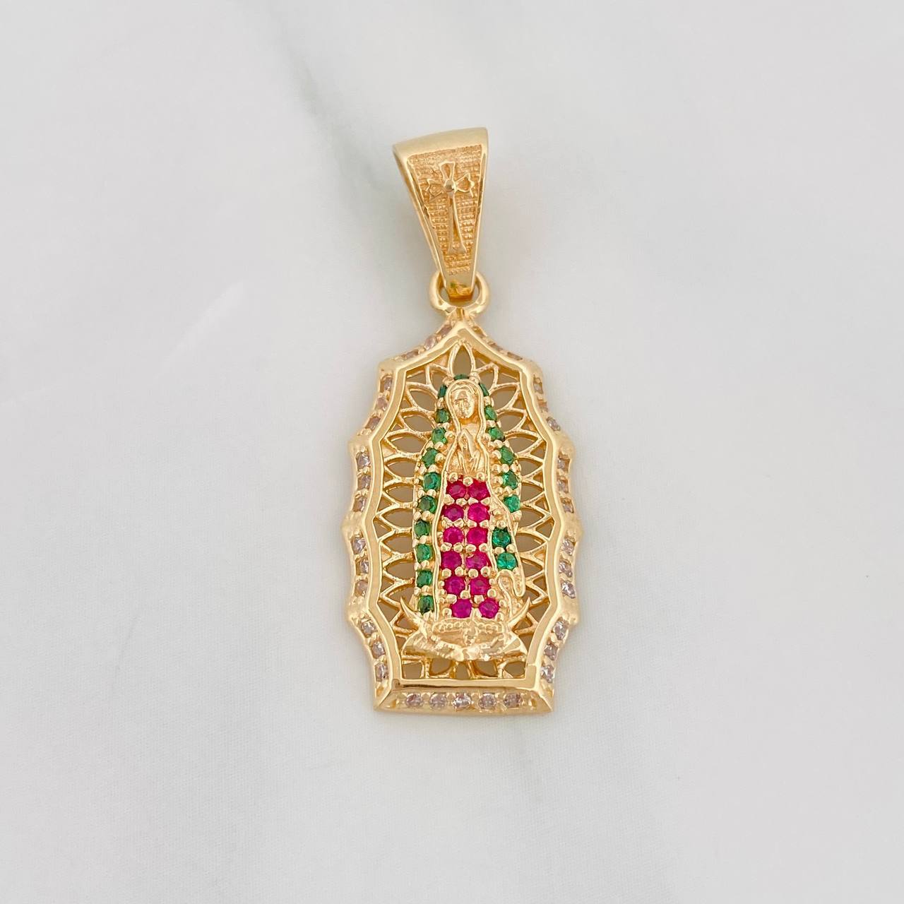 Dije Virgen de Guadalupe 3.25g / 1 1/4 in Oro Amarillo 18K