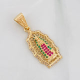 Dije Virgen de Guadalupe 3.25g / 1 1/4 in Oro Amarillo 18K