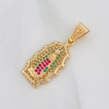 Dije Virgen de Guadalupe 3.25g / 1 1/4 in Oro Amarillo 18K