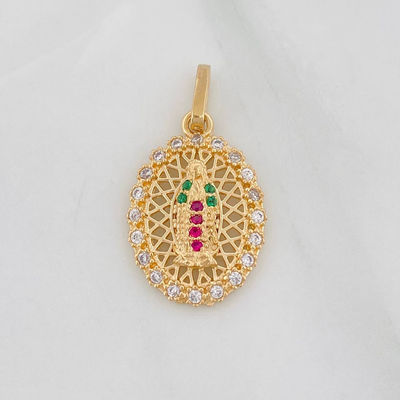 Dije Virgen de Guadalupe 2g / 1 in Oro Amarillo 18K