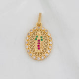 Dije Virgen de Guadalupe 2g / 1 in Oro Amarillo 18K