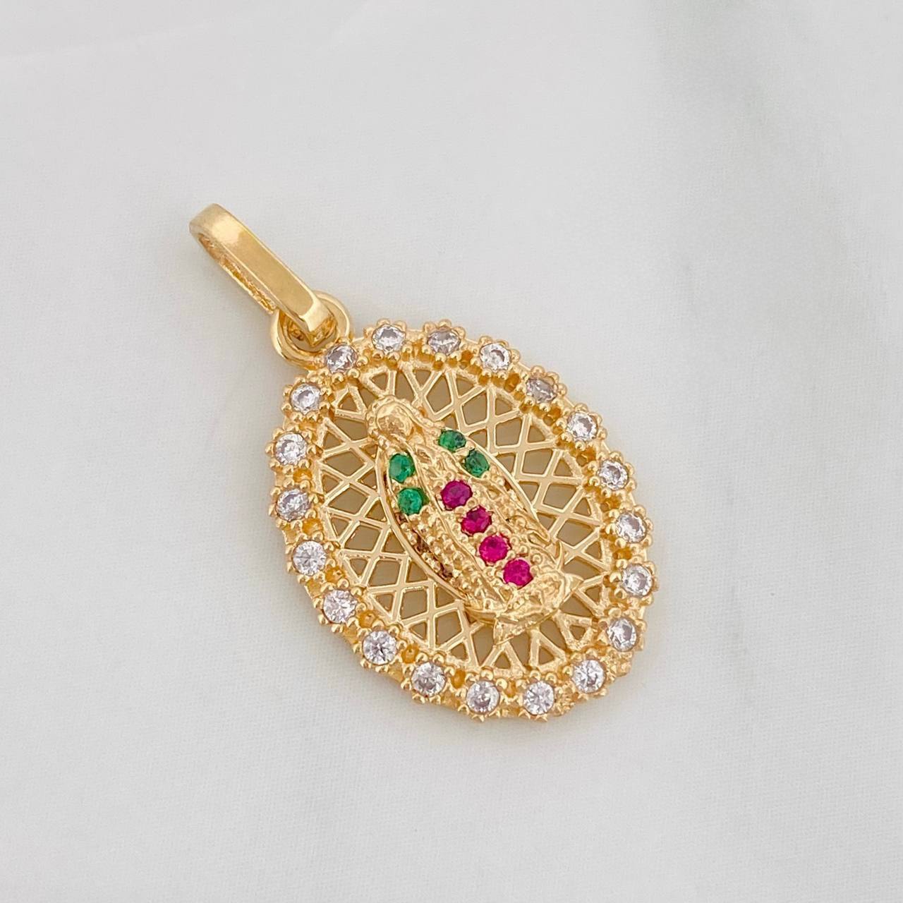 Dije Virgen de Guadalupe 2g / 1 in Oro Amarillo 18K