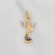 Dije San Miguel Arcángel 1.2g / 1 in Tres Oros 18K