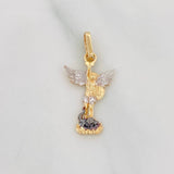 Dije San Miguel Arcángel 1.2g / 1 in Tres Oros 18K