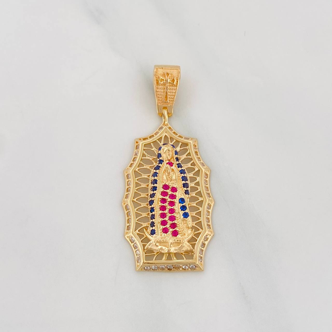 Dije Virgen de Guadalupe 4.55g / 1 1/2 in Oro Amarillo 18K