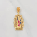 Dije Virgen de Guadalupe 4.55g / 1 1/2 in Oro Amarillo 18K