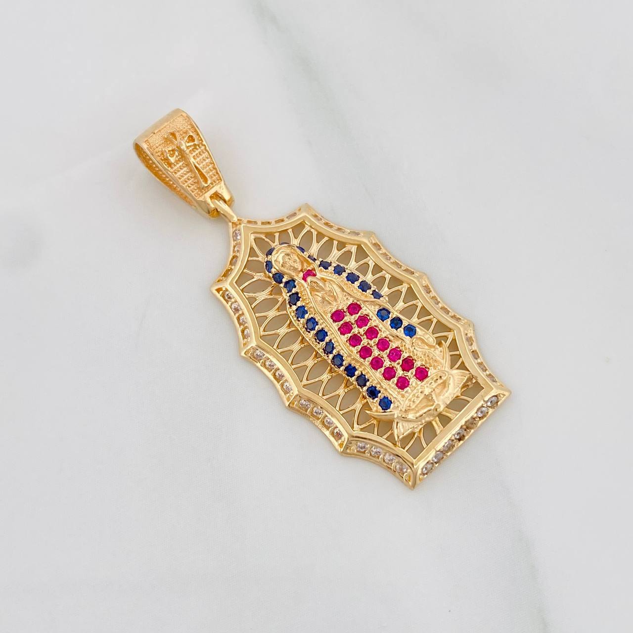 Dije Virgen de Guadalupe 4.55g / 1 1/2 in Oro Amarillo 18K