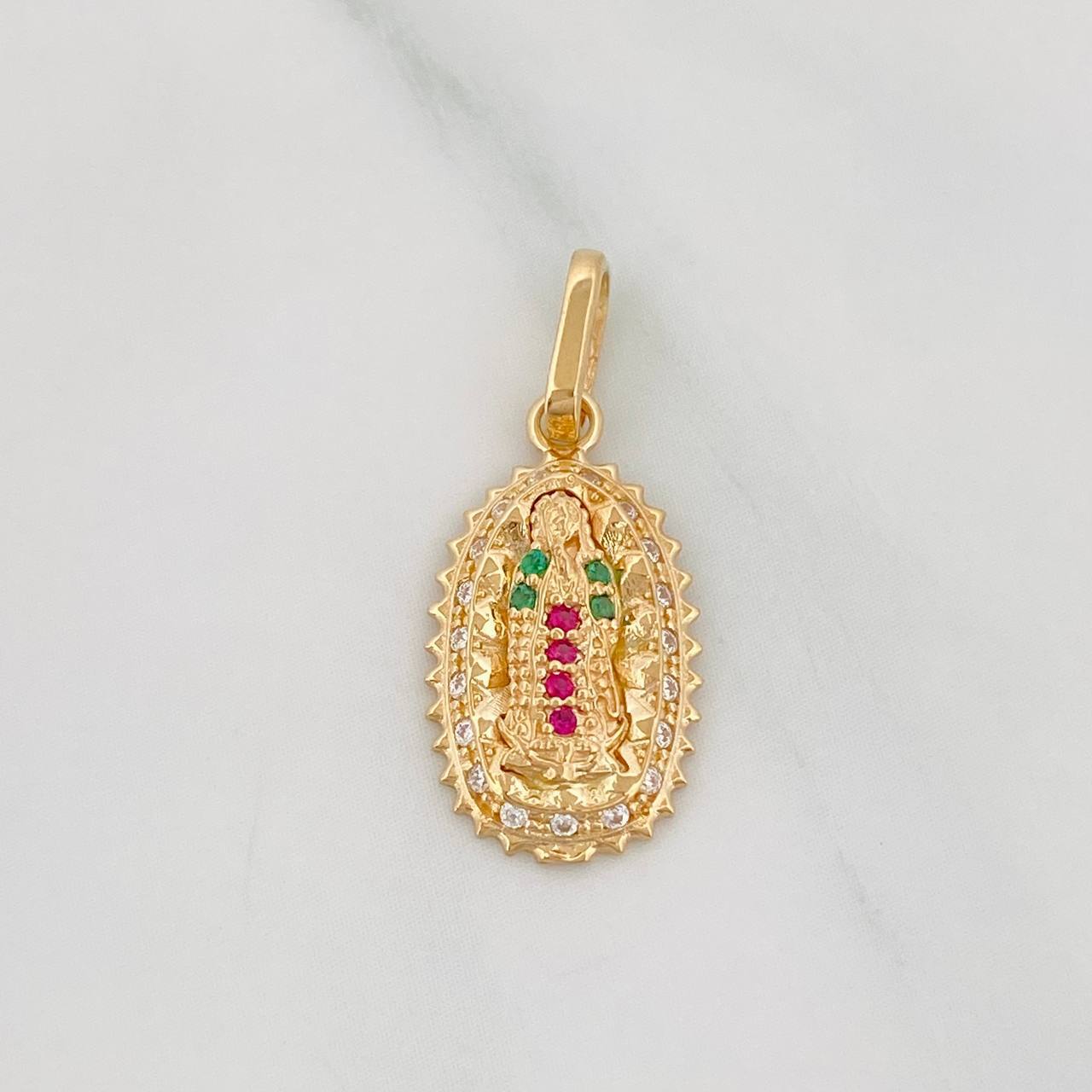 Dije Virgen de Guadalupe 1.35g / 3/4 in Oro Amarillo 18K