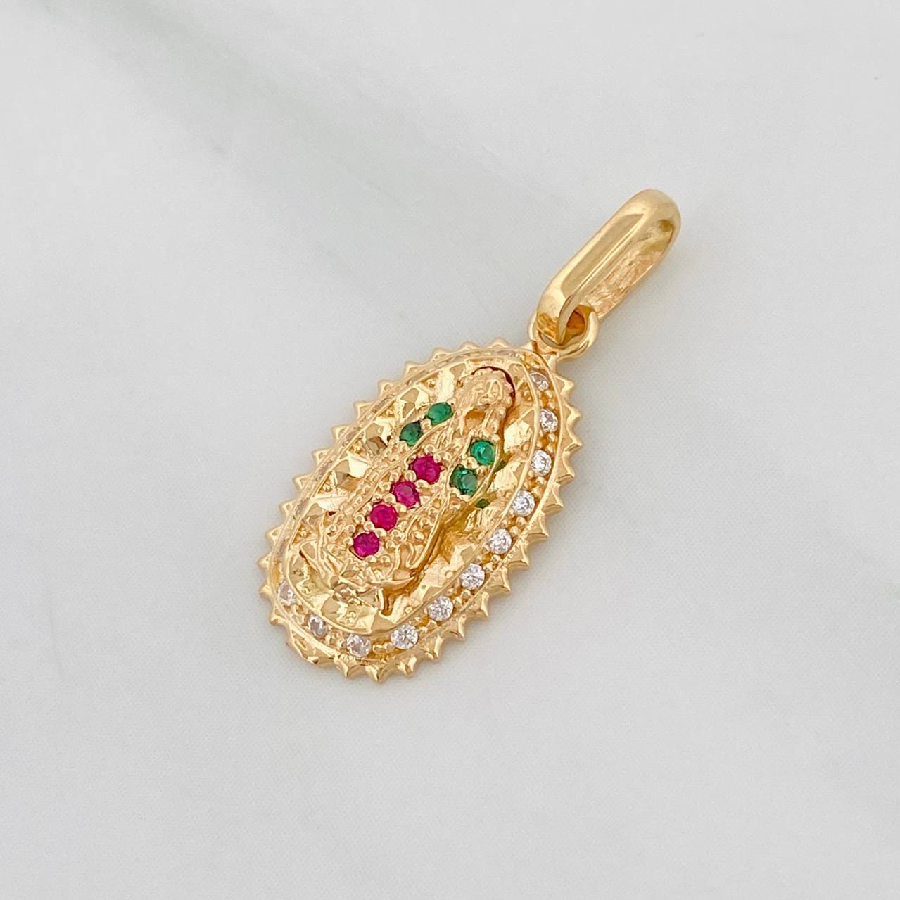 Dije Virgen de Guadalupe 1.35g / 3/4 in Oro Amarillo 18K