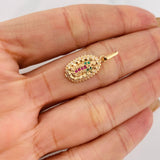 Dije Virgen de Guadalupe 1.35g / 3/4 in Oro Amarillo 18K