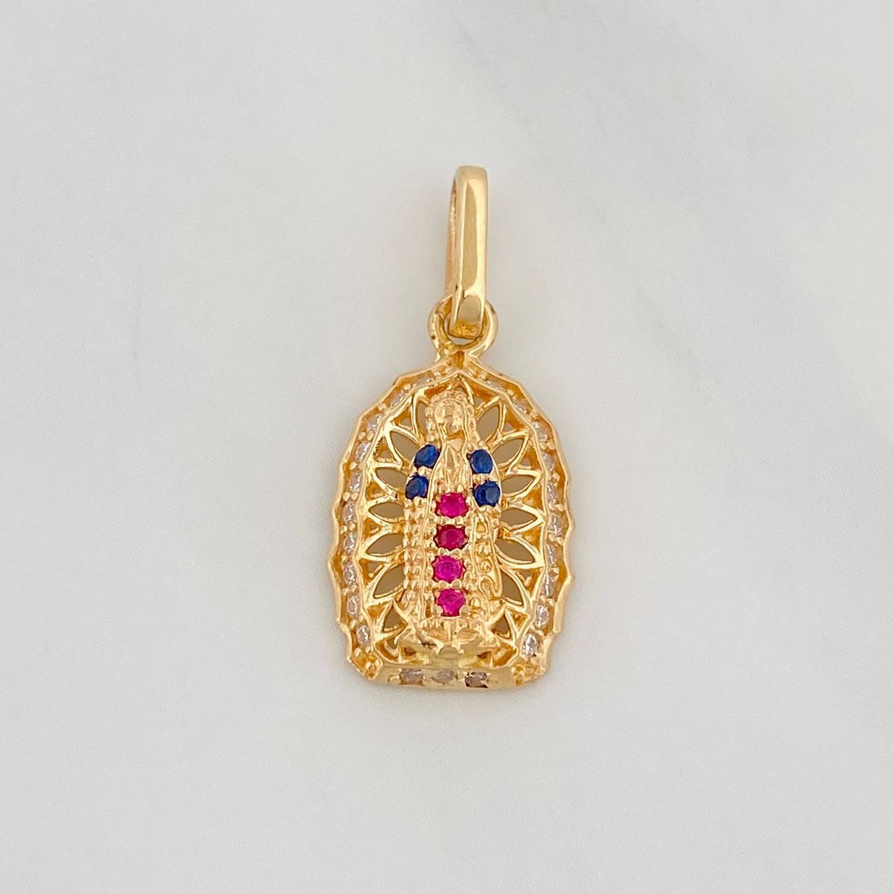 Dije Virgen de Guadalupe 1.35g / 3/4 in Oro Amarillo 18K