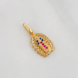 Dije Virgen de Guadalupe 1.35g / 3/4 in Oro Amarillo 18K