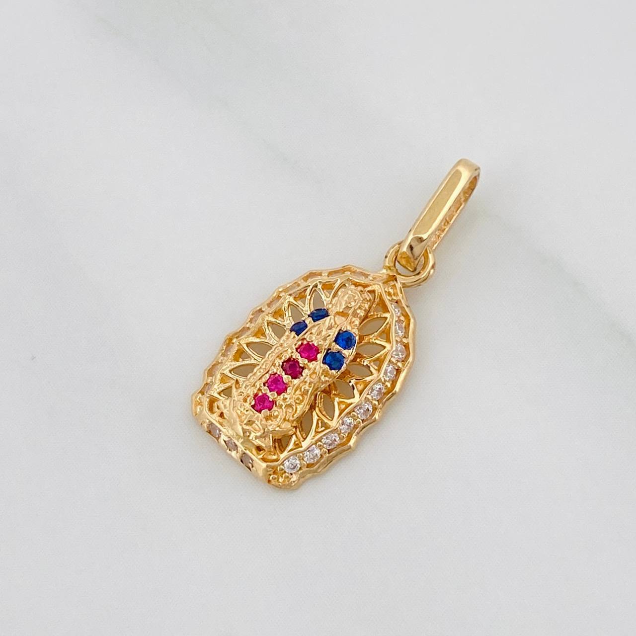 Dije Virgen de Guadalupe 1.35g / 3/4 in Oro Amarillo 18K