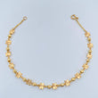 Pulso Estrellas Diamantadas 2.4gr / 7 1/2 in / 3mm Oro Amarillo 18K %