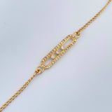 Pulso MSK Cubano 2.5gr / 7 1/2 in / 1.6mm Oro Amarillo 18K %