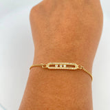 Pulso MSK Cubano 2.5gr / 7 1/2 in / 1.6mm Oro Amarillo 18K %