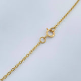 Cadena Trebol Aro Seguido 8.2gr / 20 1/4 in / 1.42mm Oro Amarillo 18K %