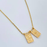 Cadena Aro Seguido Escapulario 3.9gr / 18 1/4 in / 1.3mm Oro Amarillo 18K %