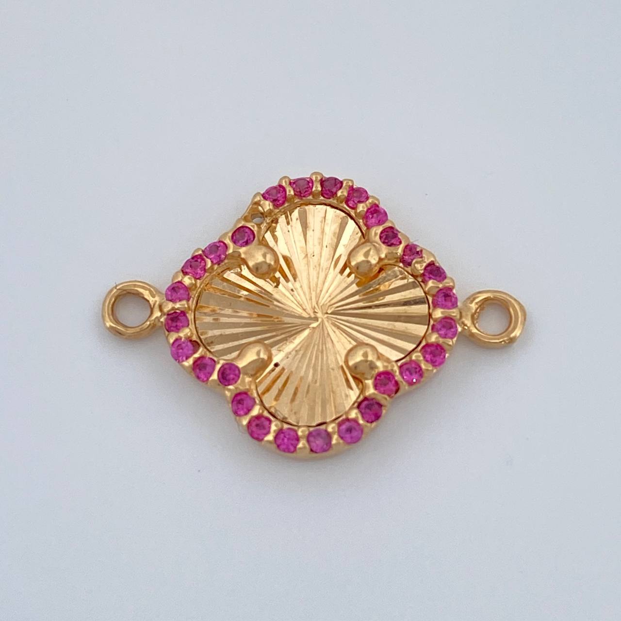 Herraje Trebol 1.1gr / 3/4 in / Oro Amarillo 18K %