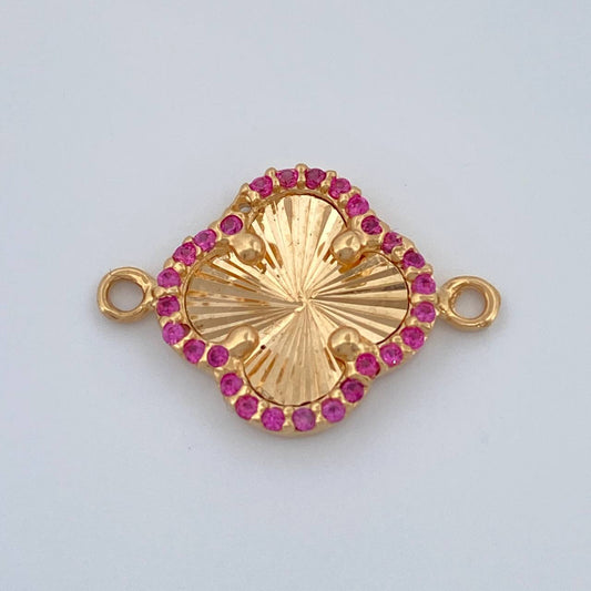 Herraje Trebol 1.1gr / 3/4 in / Oro Amarillo 18K %