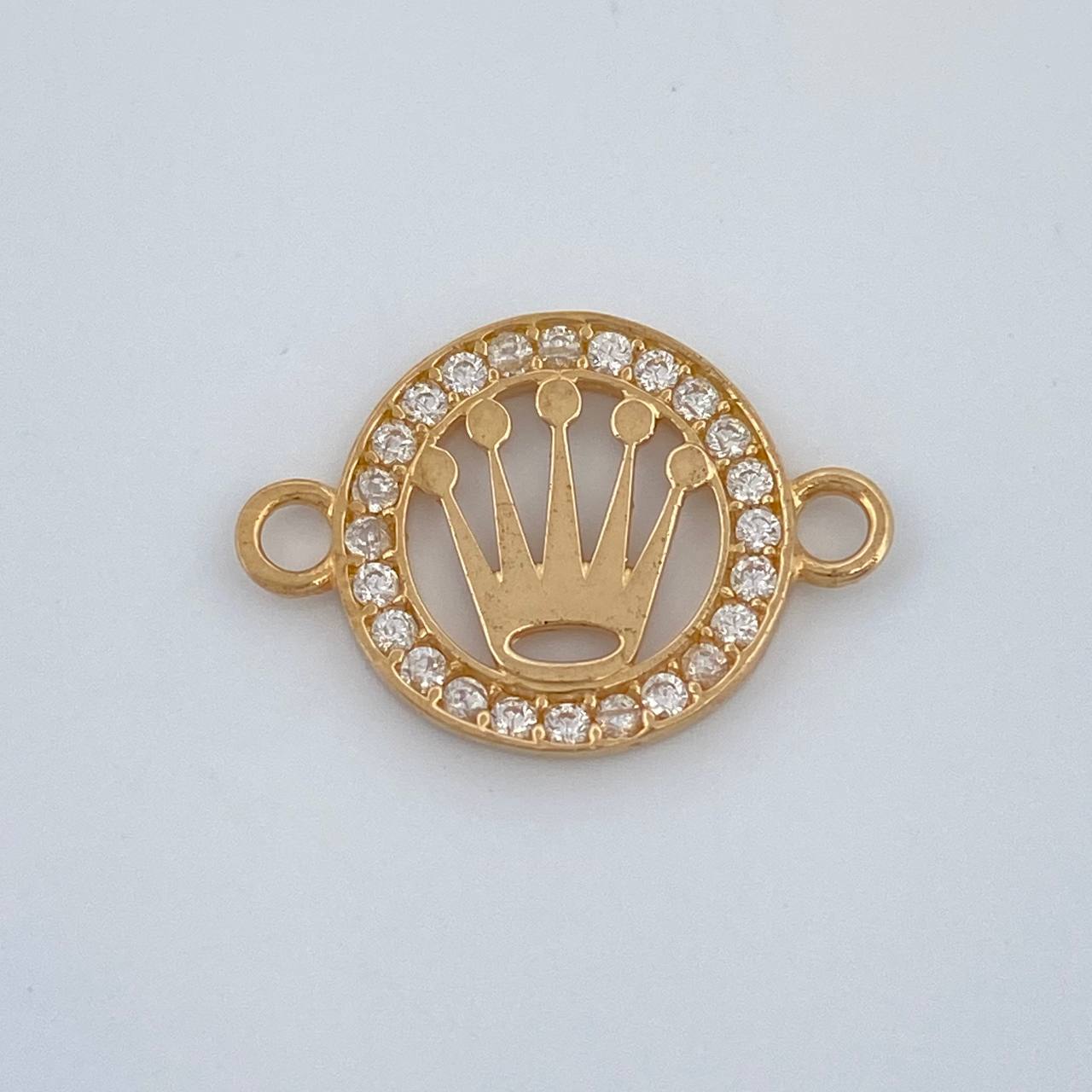 Herraje Corona 0.65gr / 1/2 in / Oro Amarillo 18K %