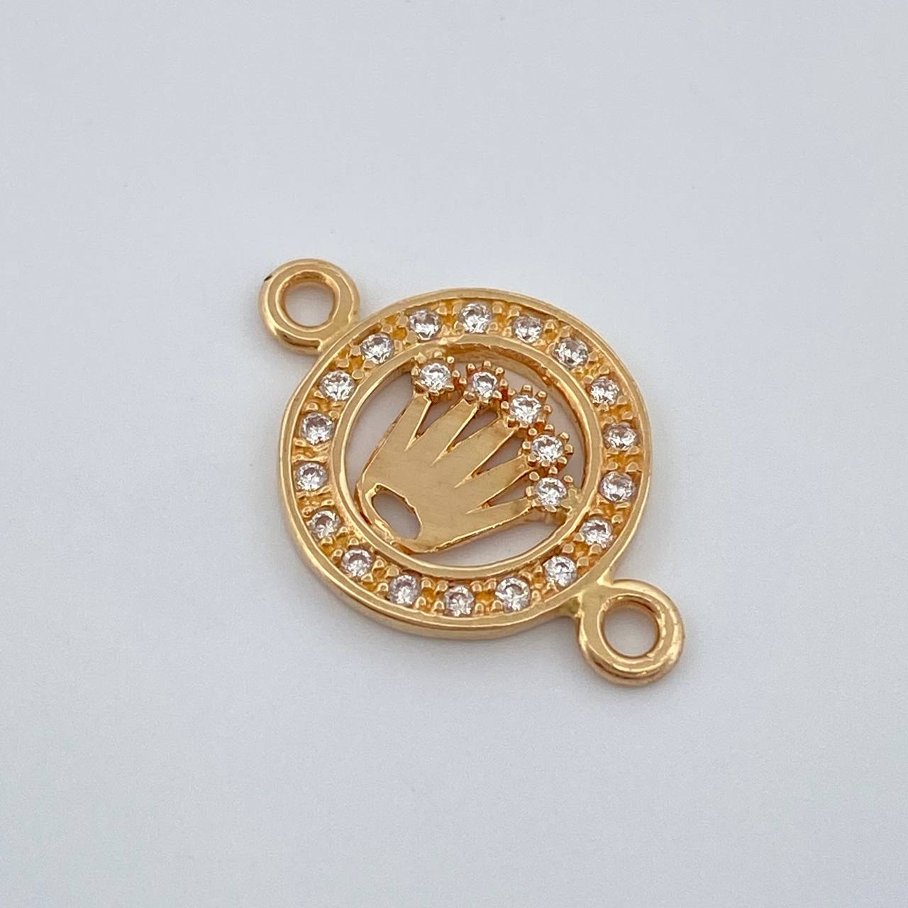 Herraje Corona 1.25gr / 3/4 in / Oro Amarillo 18K %