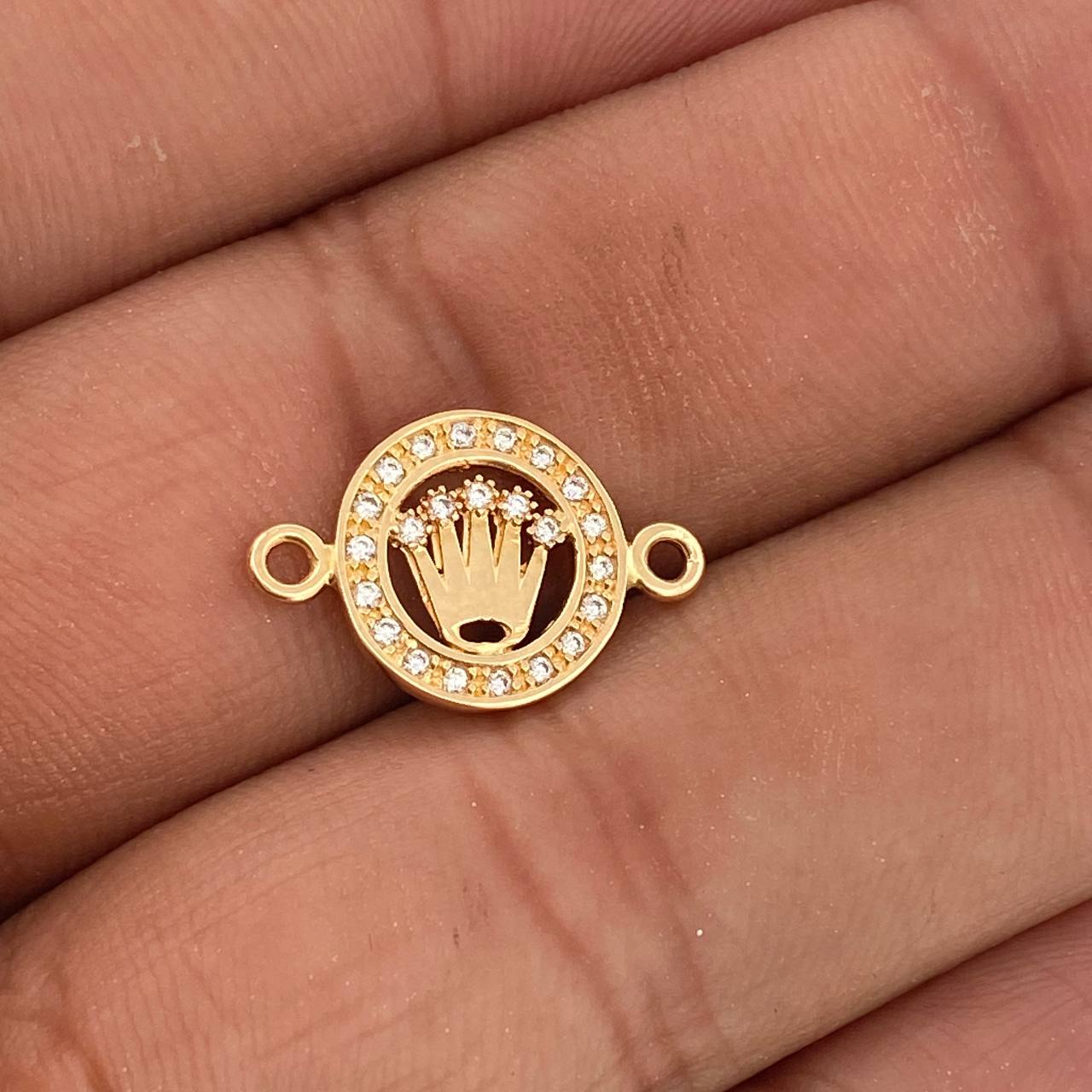 Herraje Corona 1.25gr / 3/4 in / Oro Amarillo 18K %