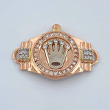 Herraje Correa Corona 2.65gr / 1 in / Tres Oros 18K %