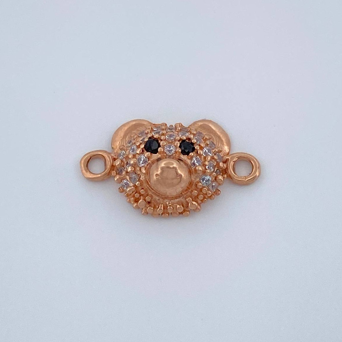 Herraje Cara Oso 1.1gr / 1/2 in / Oro Rosa 18K %