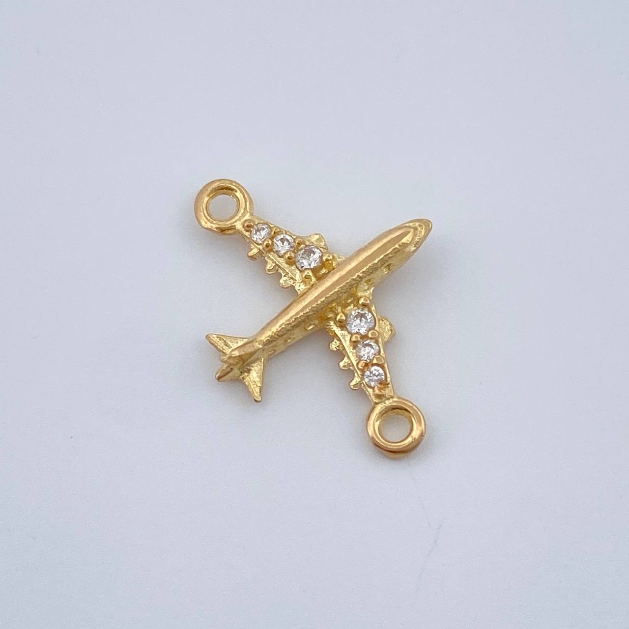 Herraje Avion 0.5gr / 1/2 in / Oro Amarillo 18K %
