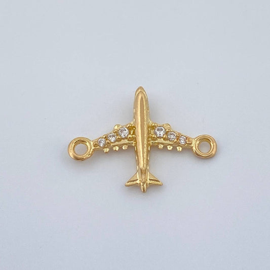 Herraje Avion 0.5gr / 1/2 in / Oro Amarillo 18K %