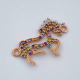 Herraje Caballo 1.65gr / 1 in / Oro Rosa 18K %
