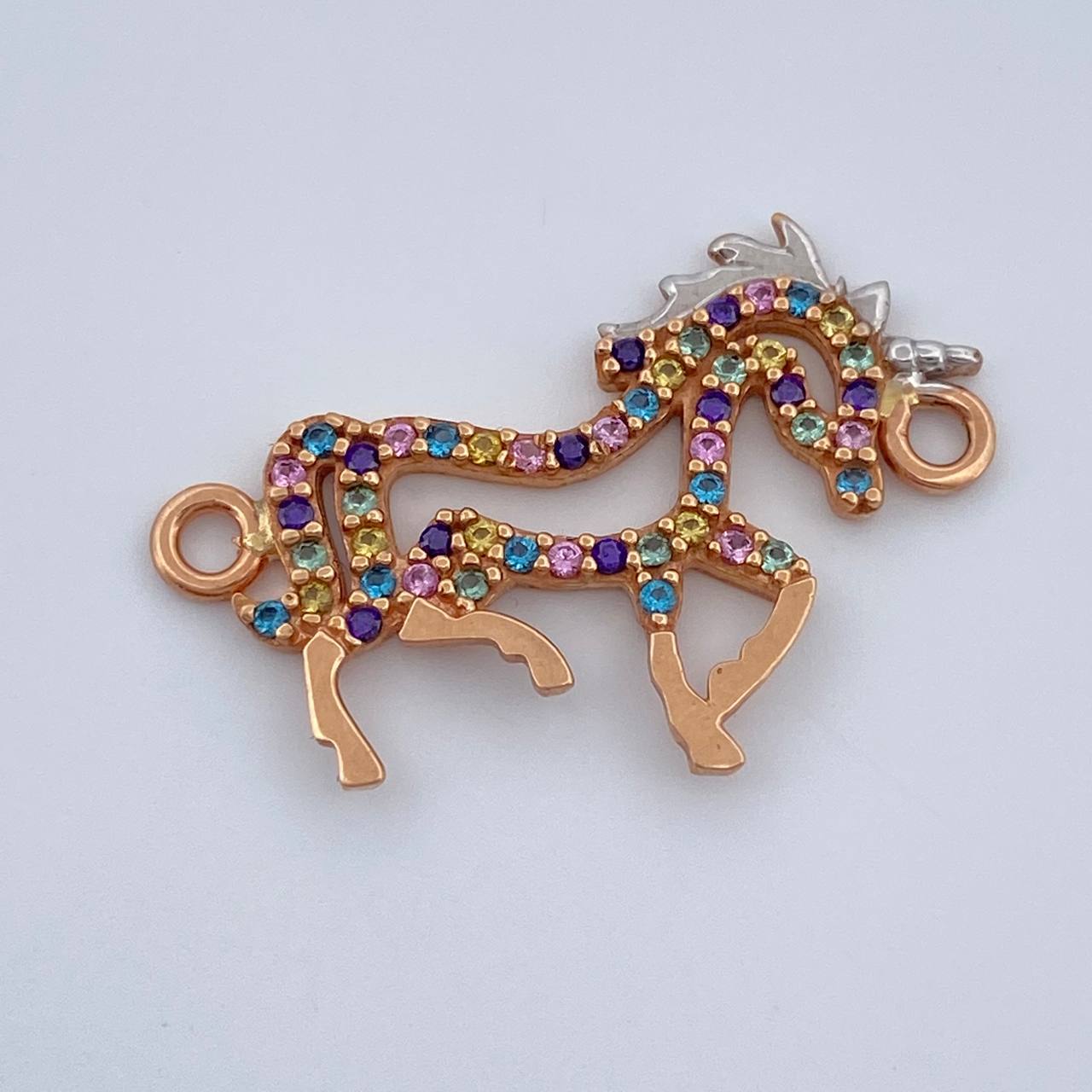 Herraje Caballo 1.65gr / 1 in / Oro Rosa 18K %