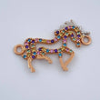 Herraje Caballo 1.65gr / 1 in / Oro Rosa 18K %