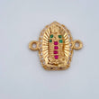 Herraje Virgen De Guadalupe 1.25gr / 1/2 in / Oro Amarillo 18K %
