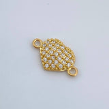 Herraje Corazon 0.6gr / 1/2 in / Oro Amarillo 18K %