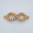 Herraje Infinito 1.1gr / 3/4 in / Oro Amarillo 18K %