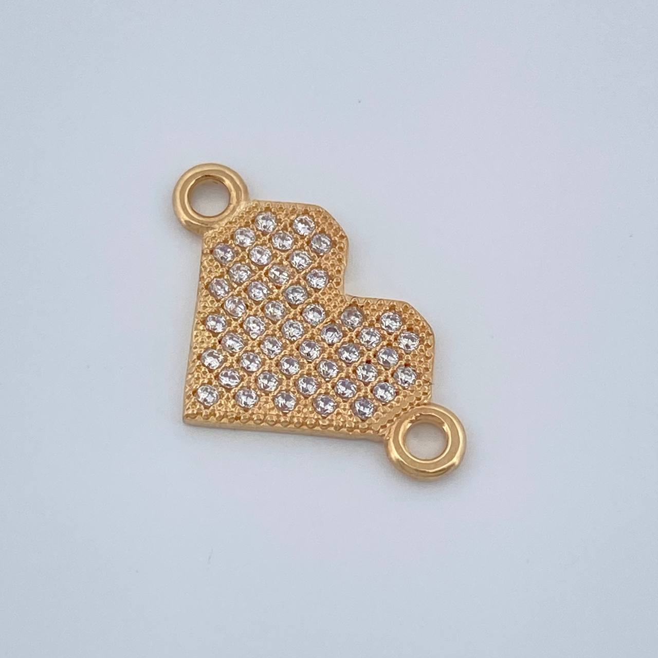 Herraje Corazon 0.95gr / 3/4 in / Oro Amarillo 18K %