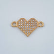 Herraje Corazon 0.95gr / 3/4 in / Oro Amarillo 18K %