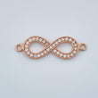 Herraje Infinito 1.05gr / 1 in / Oro Rosa 18K %
