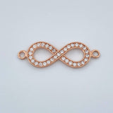 Herraje Infinito 1.05gr / 1 in / Oro Rosa 18K %