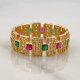 Anillo Glam 4.35gr / T8 / Oro Amarillo 18K %