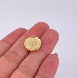 Charm Virgin of Guadalupe 0.95g / 1/2 in 18K Yellow Gold